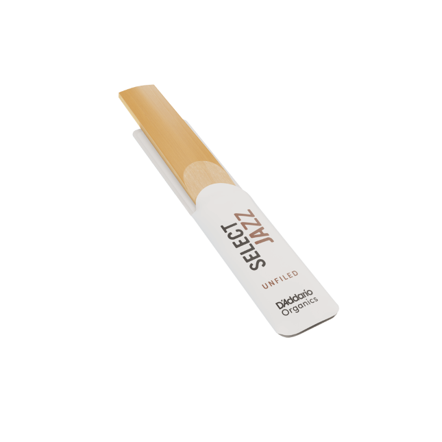 D'Addario Organic Select Jazz unfiled baritonsax riet per stuk