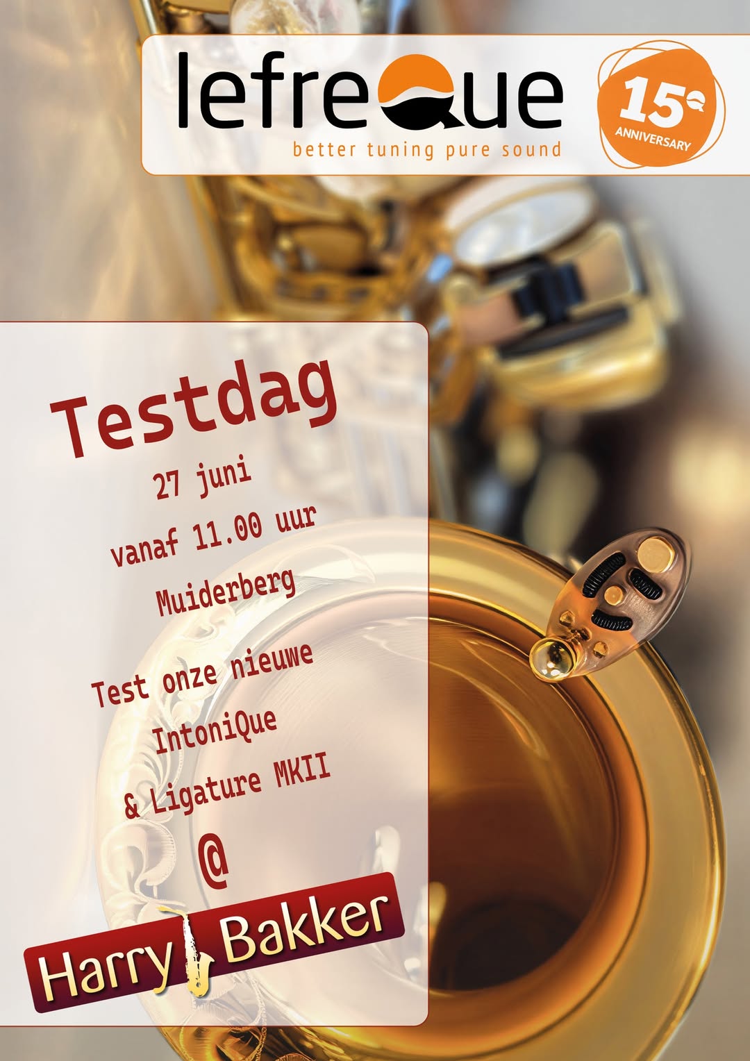 Poster: LefreQue Testdag