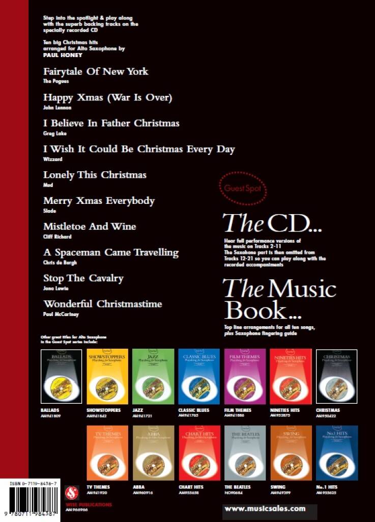 Guest Spot: Christmas Hits altsax
