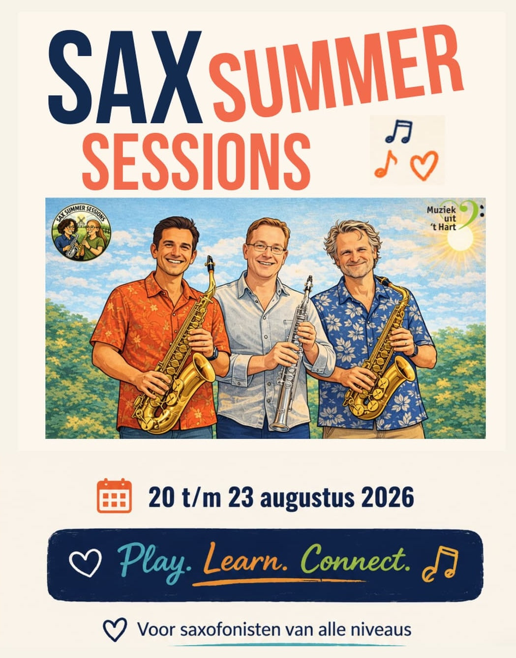 Poster: Sax Summer Sessions