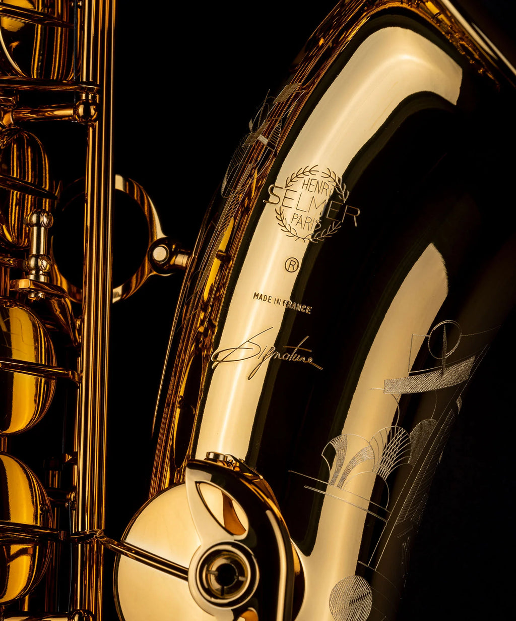 Selmer Paris Signature goud gelakte tenorsaxofoon