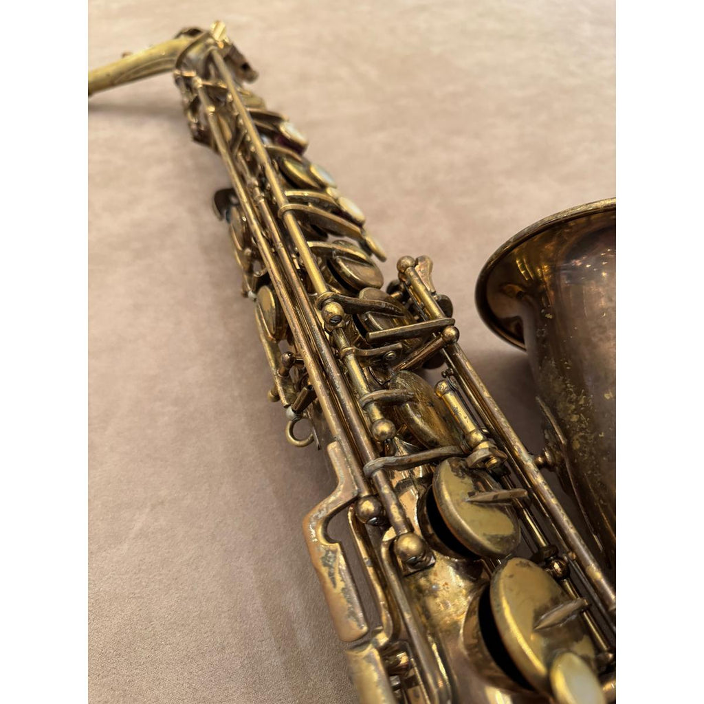 Selmer Paris Mark VI altsaxofoon 183887 mechaniek detail
