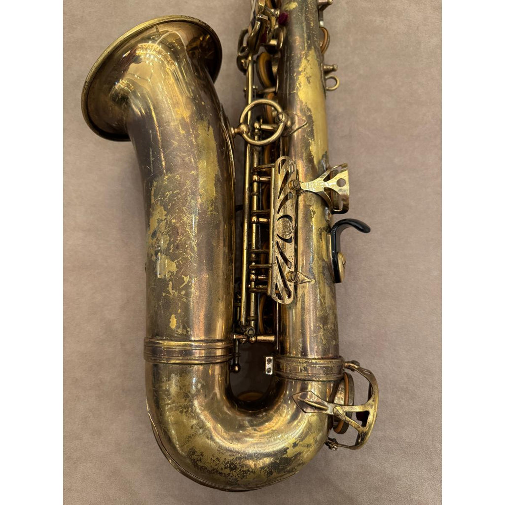 Selmer Paris Mark VI altsaxofoon 183887 achterzijde en beker