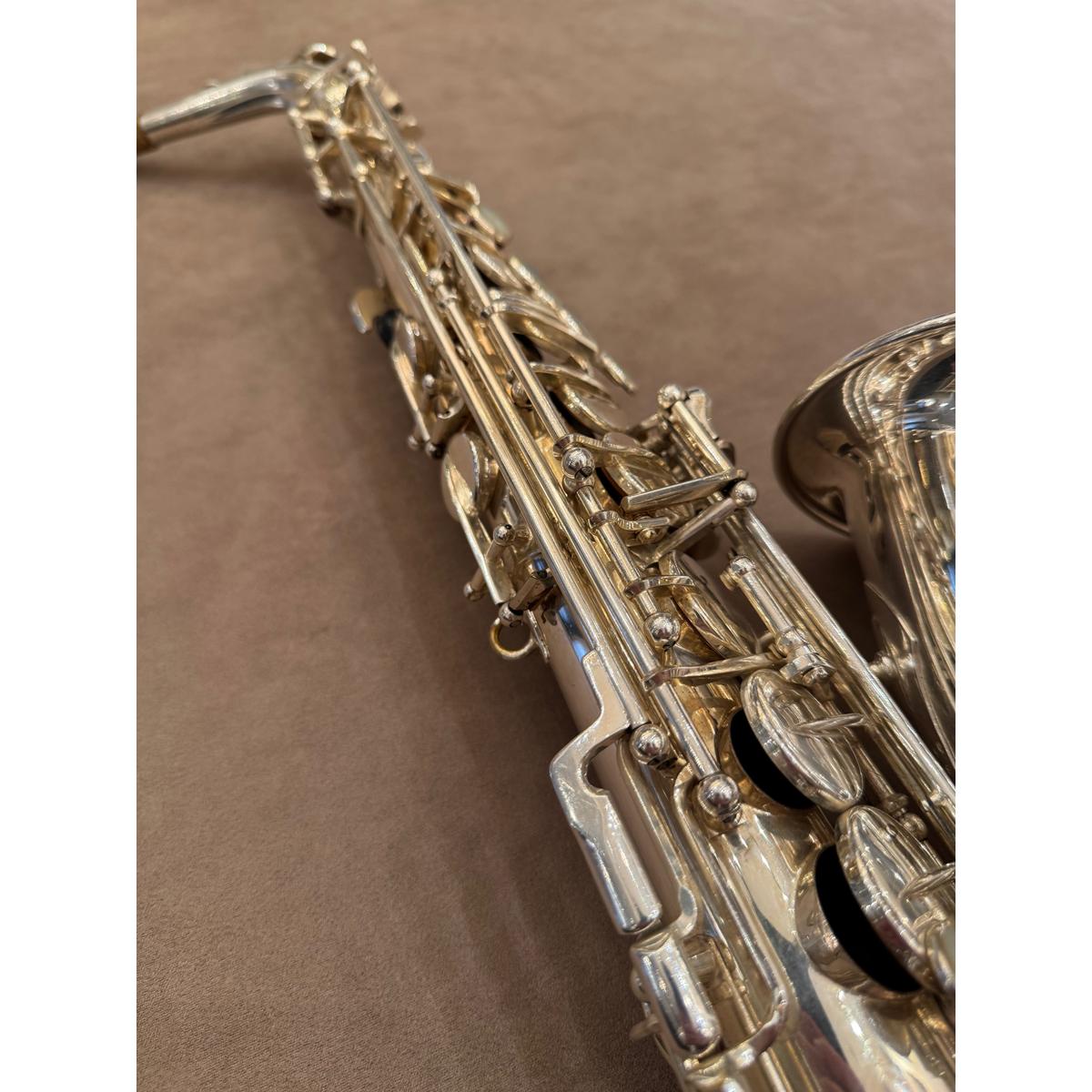 Selmer Paris Mark VI altsaxofoon 187059 detail van kleppen en stangen