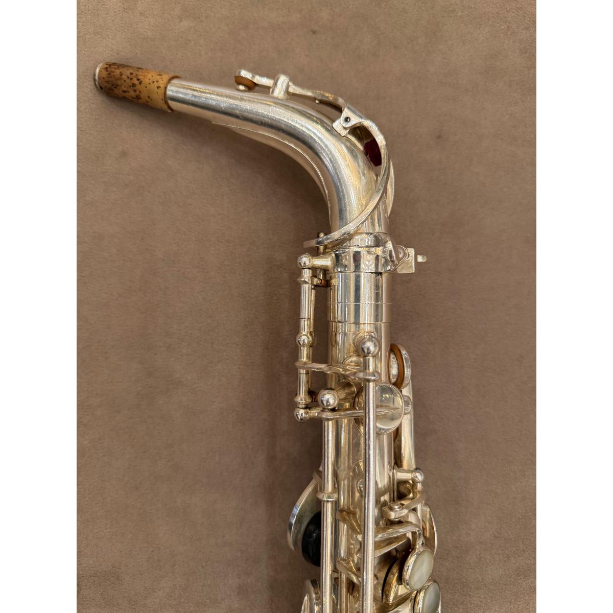 Selmer Paris Mark VI altsaxofoon 187059 hals en octaafmechaniek