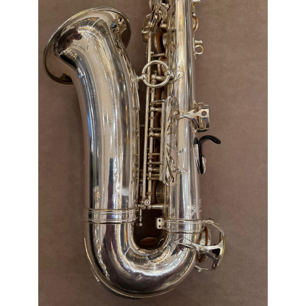 Selmer Paris Mark VI altsaxofoon 187059 achterzijde van beker en buis