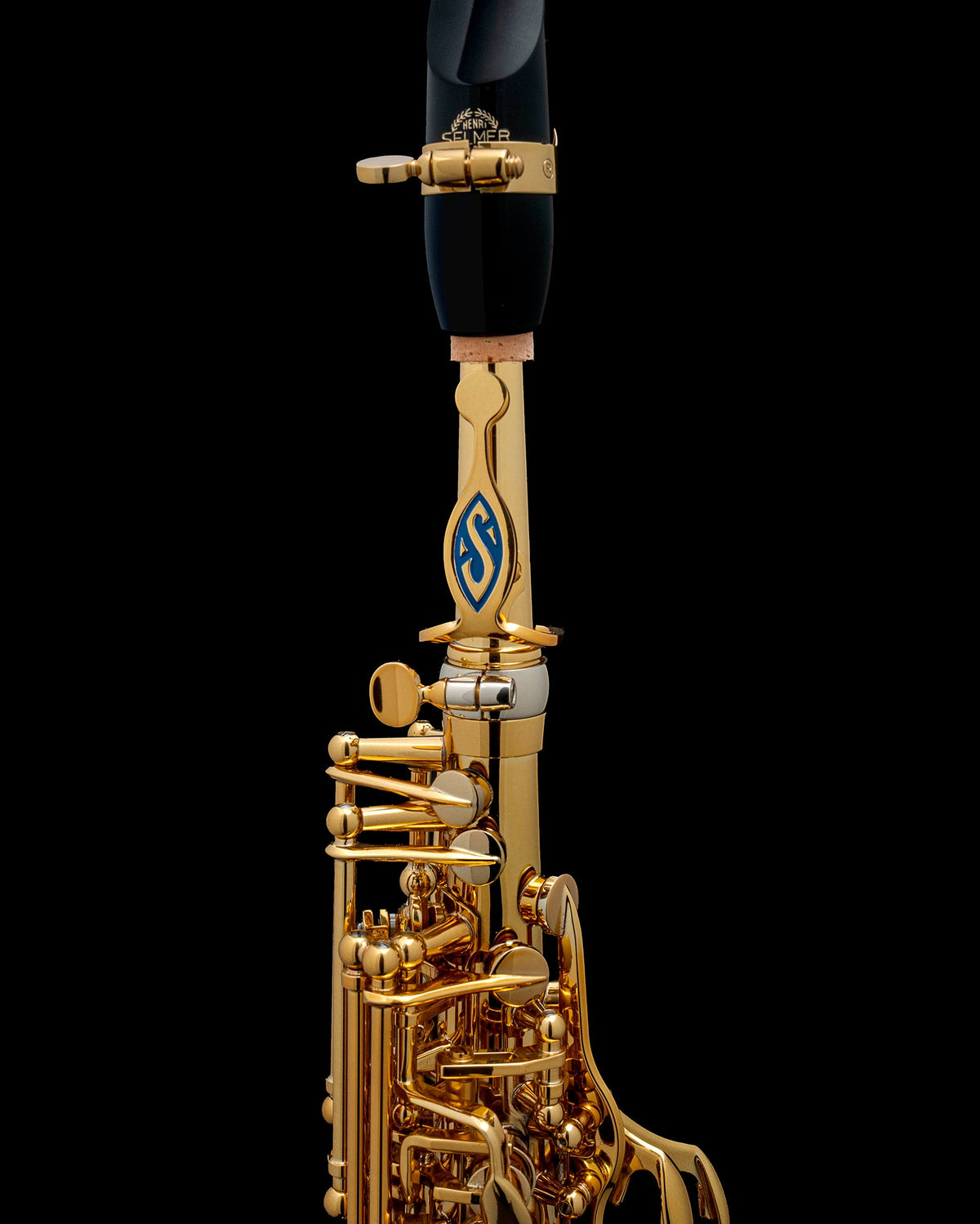 Selmer Paris Signature sopraansaxofoon hals en mondstuk