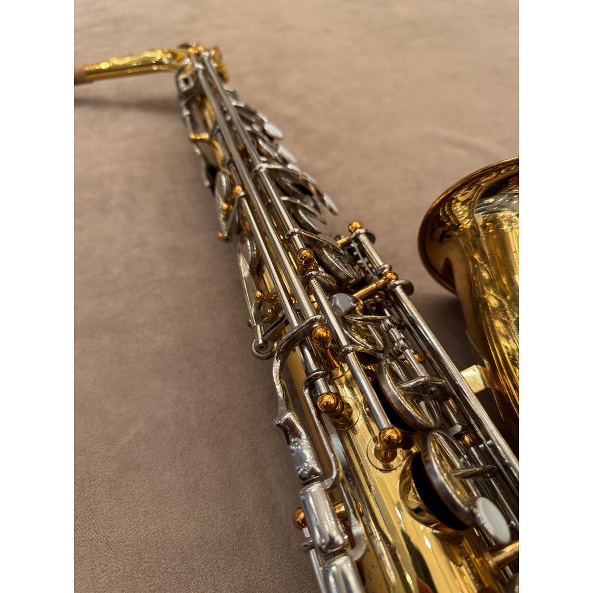 Vito Yamaha YAS-21 altsaxofoon 40721 stangen en mechaniek detail