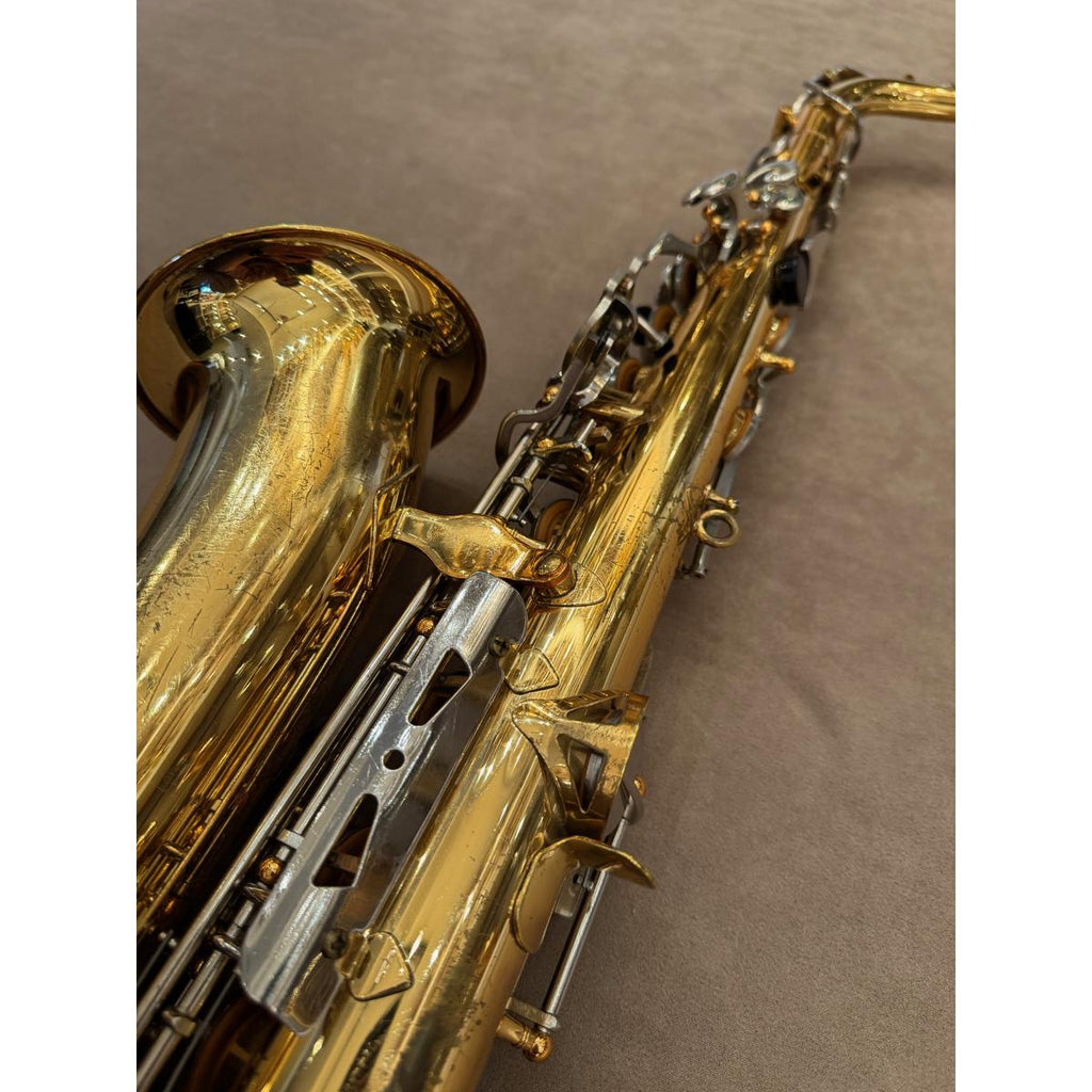 Vito Yamaha YAS-21 altsaxofoon 40721 achterzijde mechaniek detail