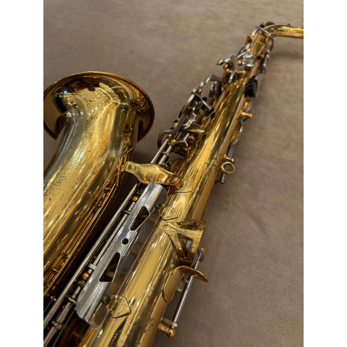 Vito Yamaha YAS-21 altsaxofoon 40721 achterzijde mechaniek detail