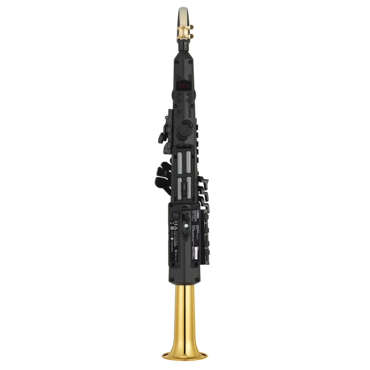 Yamaha YDS-152 digitale saxofoon, zijkant