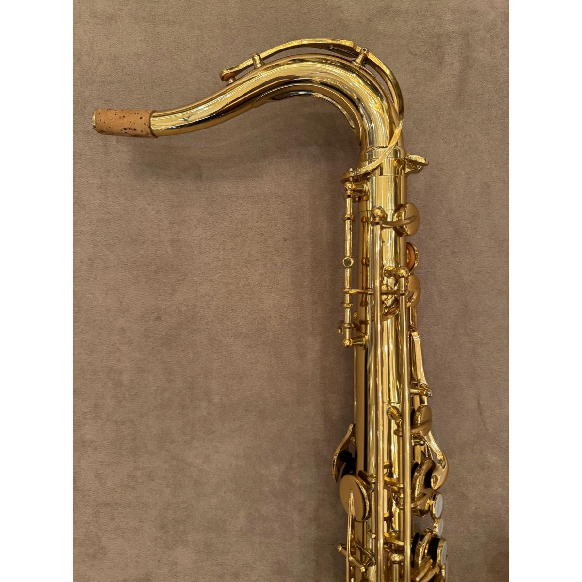 Hals en bovenste mechaniek van de Yamaha YTS-62 tenorsaxofoon 45390