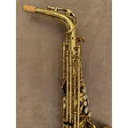 Hals en bovenste mechaniek van de Yanagisawa A500 altsaxofoon 148942