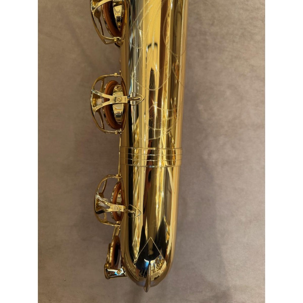Yanagisawa B-WO1 baritonsaxofoon 417867 achterzijde body