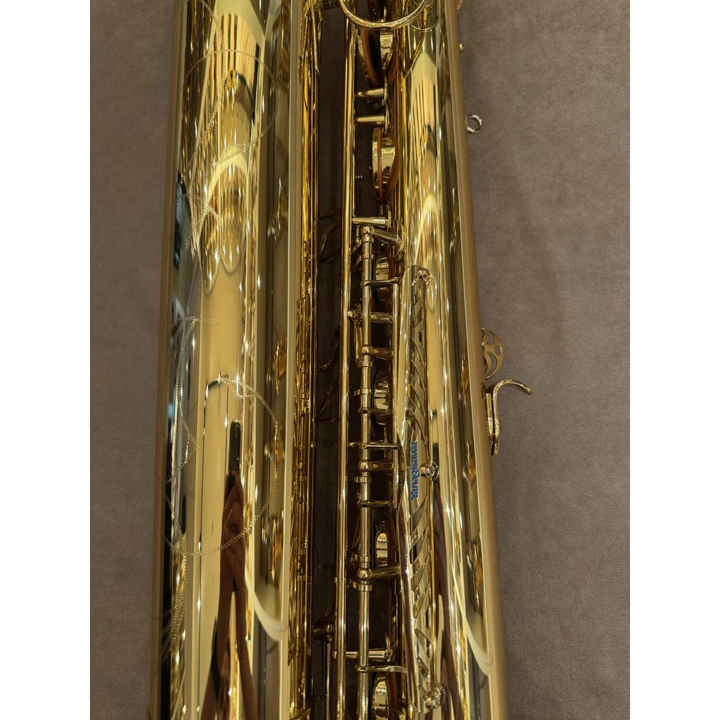 Yanagisawa B-WO1 baritonsaxofoon 417867 body en gravure