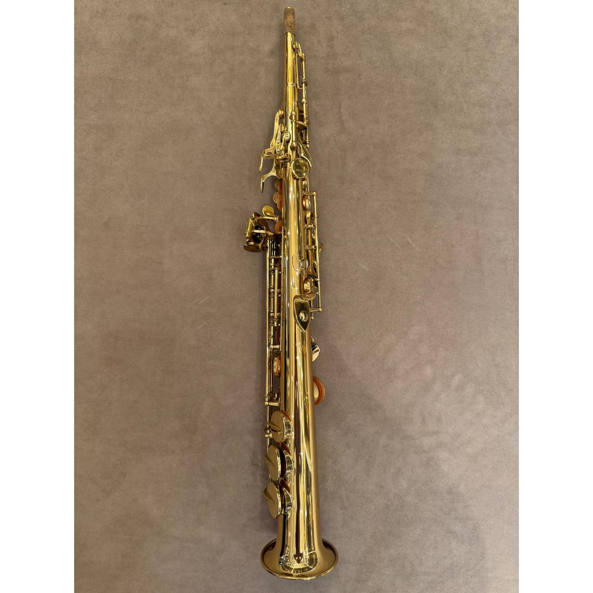 Yanagisawa S900 sopraansaxofoon 220997 volledig achteraanzicht