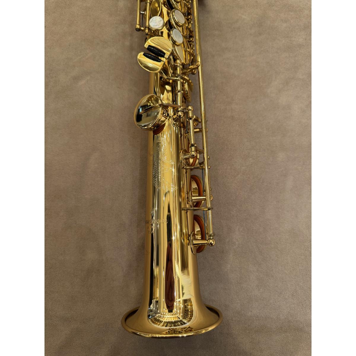 Yanagisawa S900 sopraansaxofoon 220997 onderzijde en kleppen