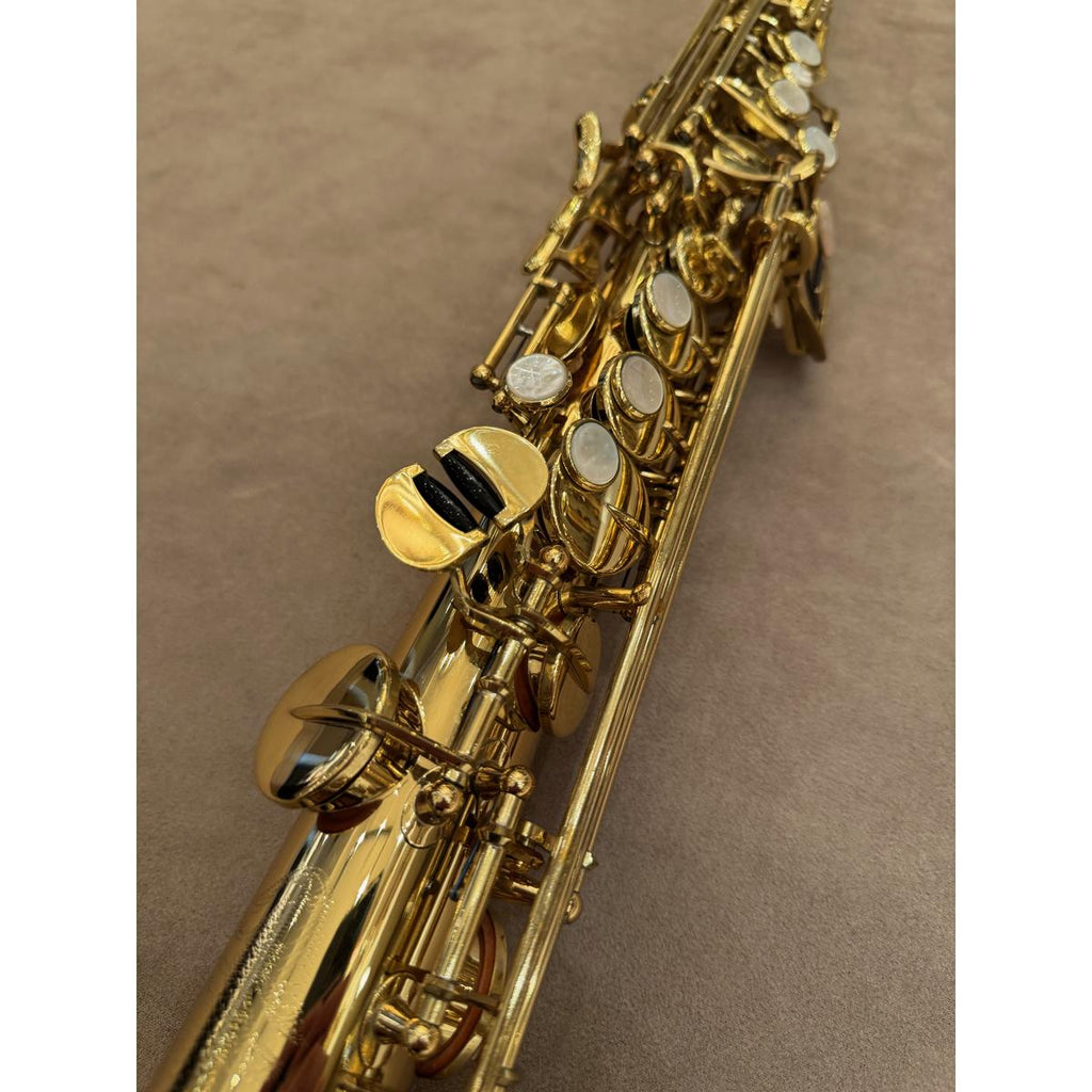 Yanagisawa S900 sopraansaxofoon 220997 mechaniek detail