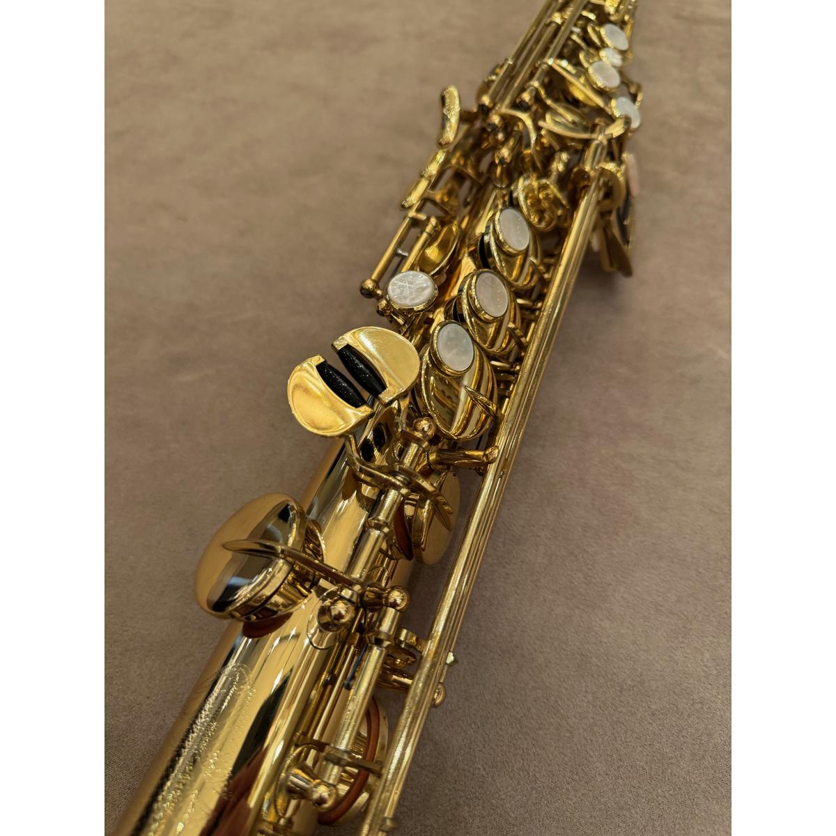 Yanagisawa S900 sopraansaxofoon 220997 mechaniek detail