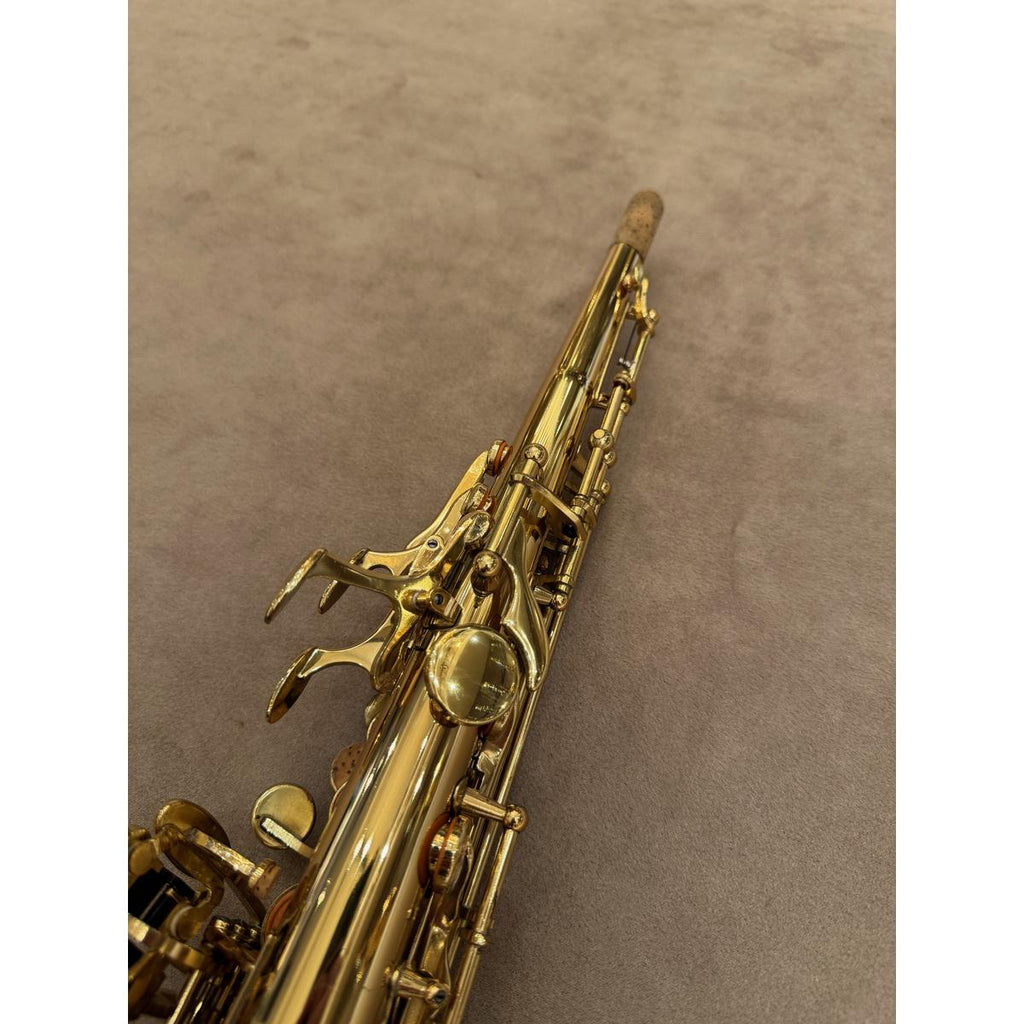Yanagisawa S900 sopraansaxofoon 220997 bovenzijde detail