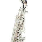 Selmer Paris Super Action 80 Series II verzilverde altsaxofoon