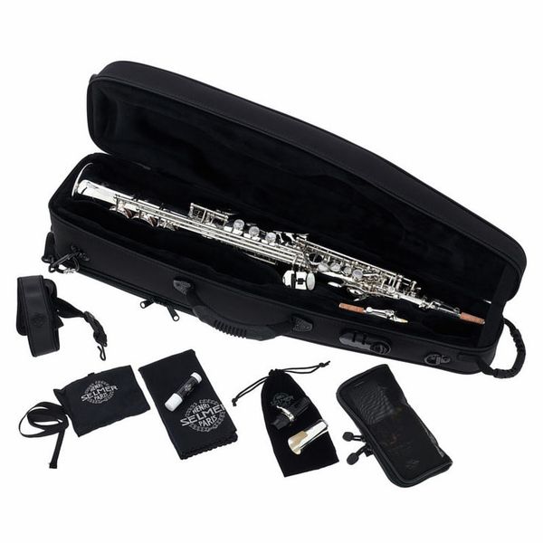 Selmer Paris Super Action 80 Series II verzilverde sopraansaxofoon