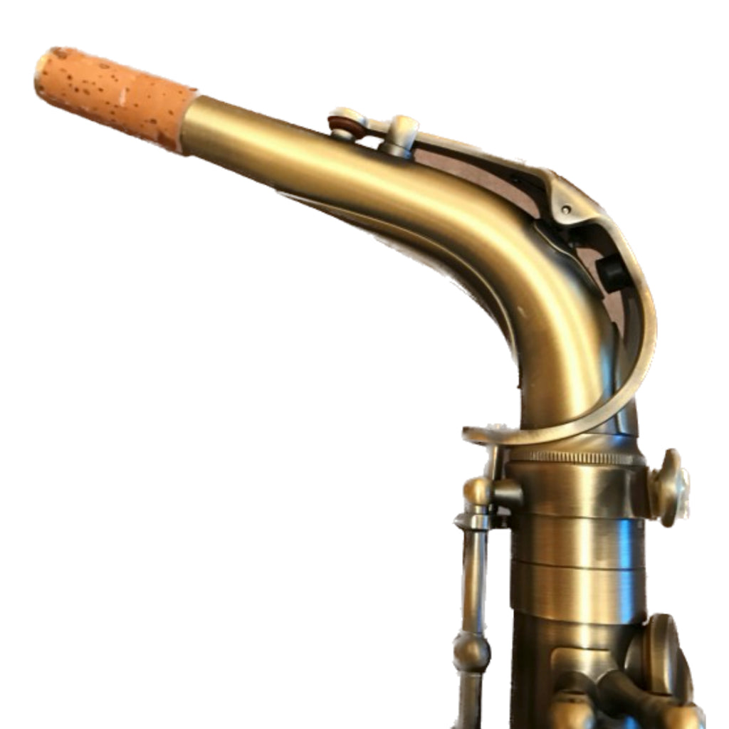 New Handcraft bronze mat altsaxofoon