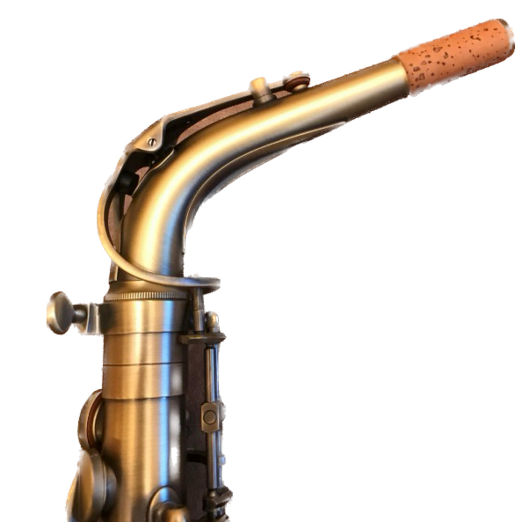 New Handcraft bronze mat altsaxofoon