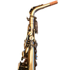 New Handcraft bronze mat altsaxofoon