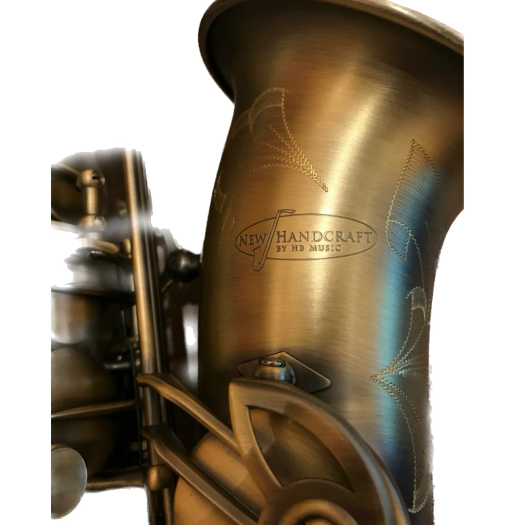 New Handcraft bronze mat altsaxofoon