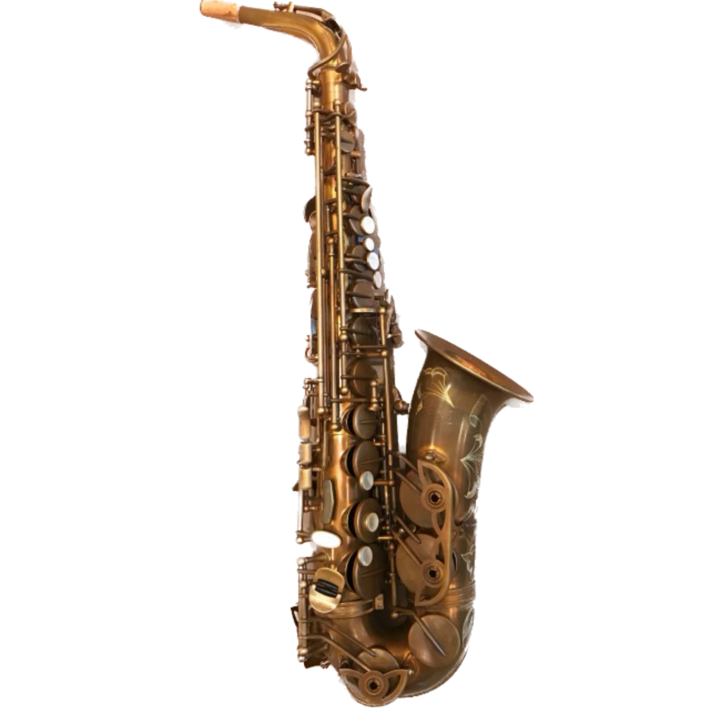 New Handcraft Bronze Vintage altsaxofoon