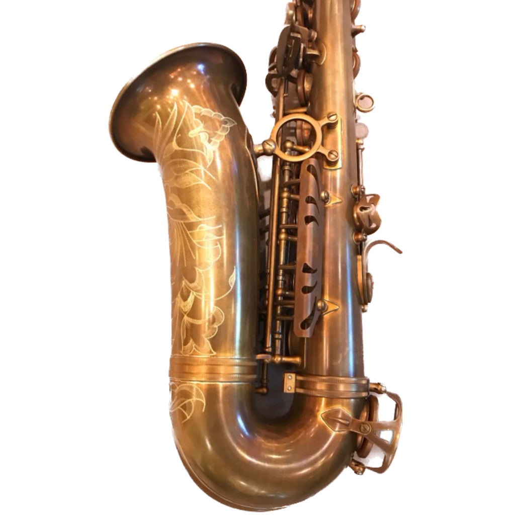 New Handcraft Bronze Vintage altsaxofoon