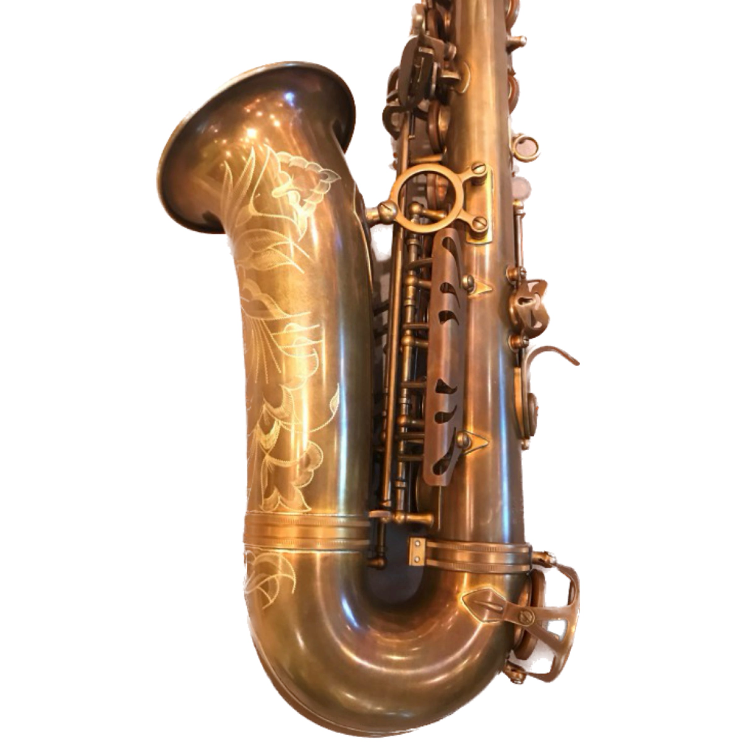 New Handcraft Bronze Vintage altsaxofoon