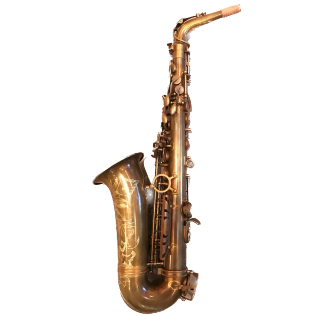 New Handcraft Bronze Vintage altsaxofoon