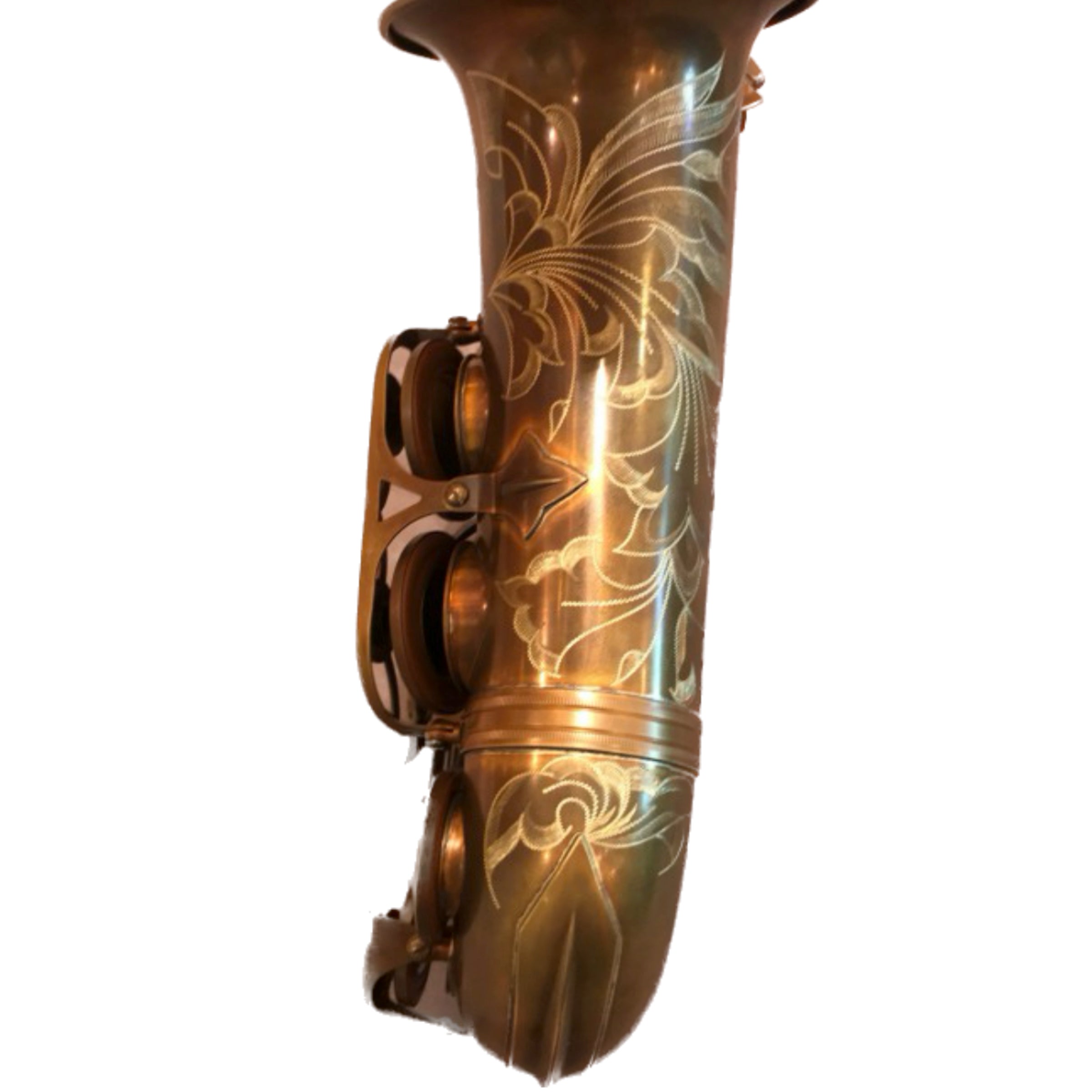 New Handcraft Bronze Vintage altsaxofoon