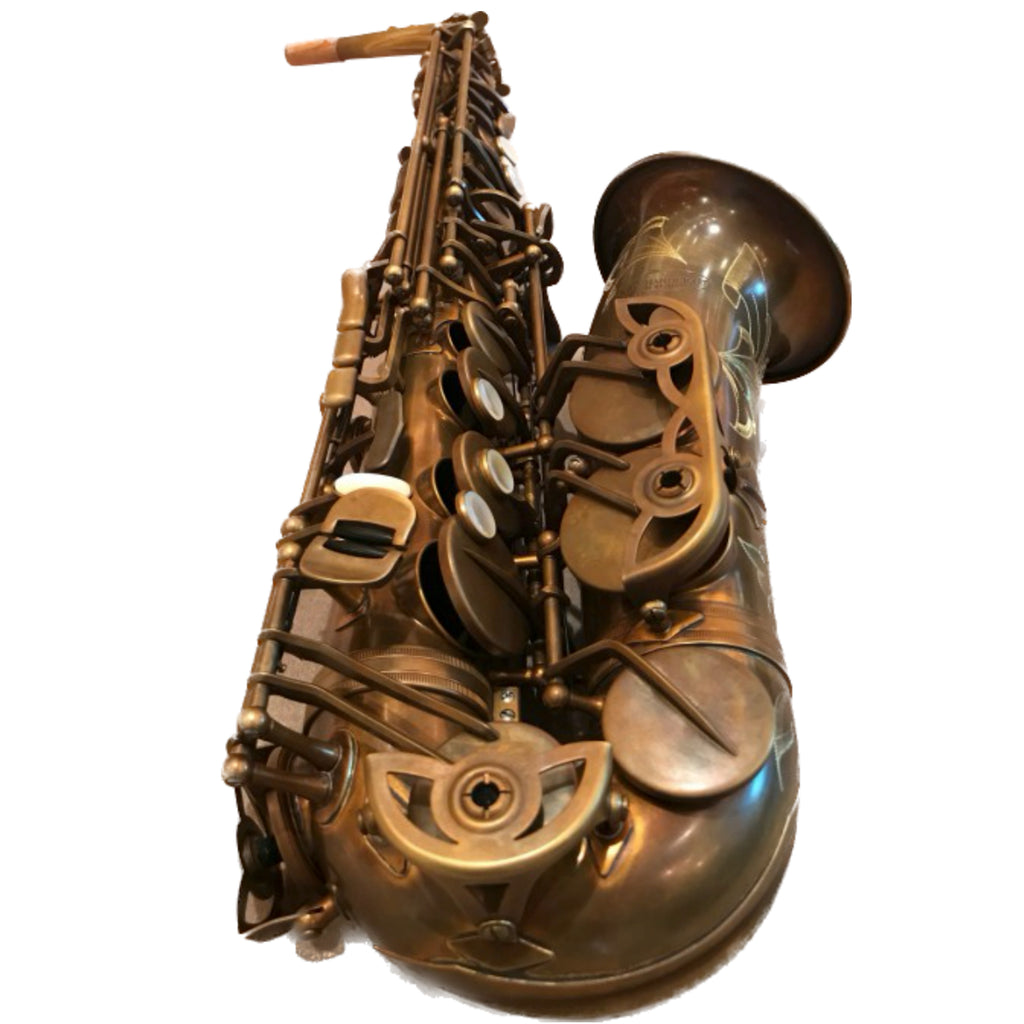 New Handcraft Bronze Vintage altsaxofoon