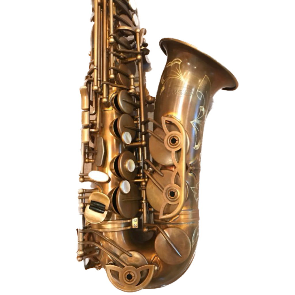 New Handcraft Bronze Vintage altsaxofoon