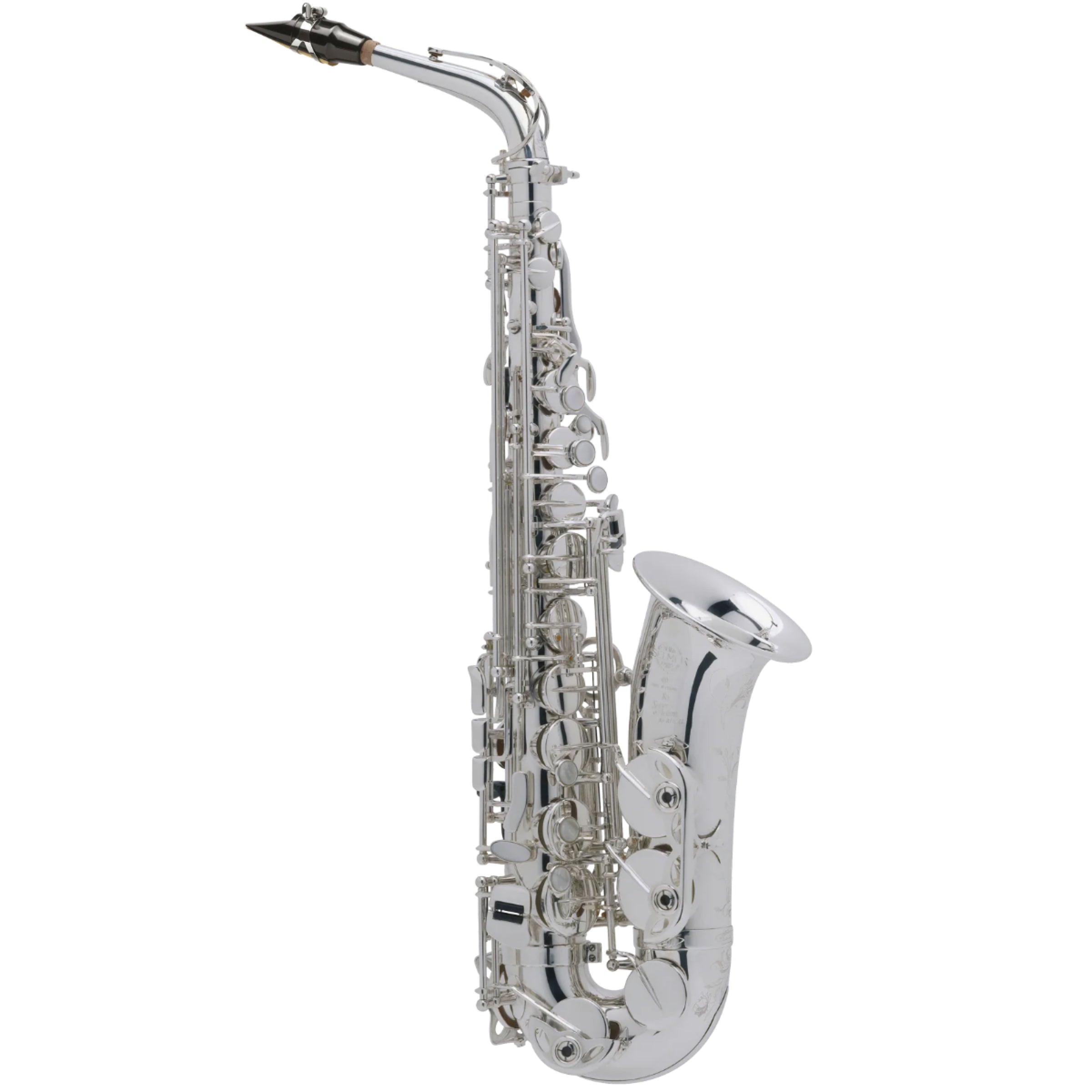 Selmer Paris Super Action 80 Series II verzilverde altsaxofoon