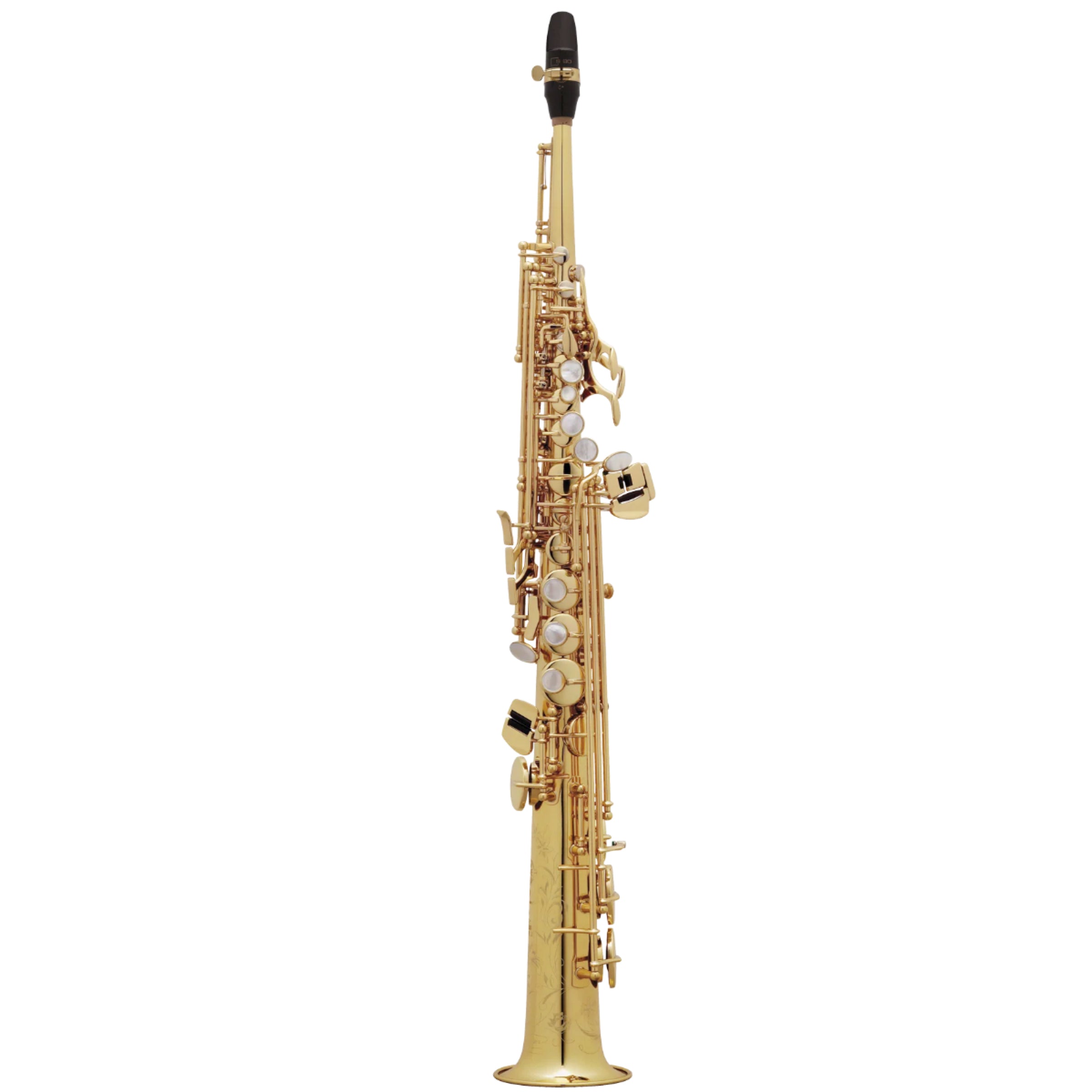 Selmer Paris Super Action 80 Series II goud gelakte sopraansaxofoon