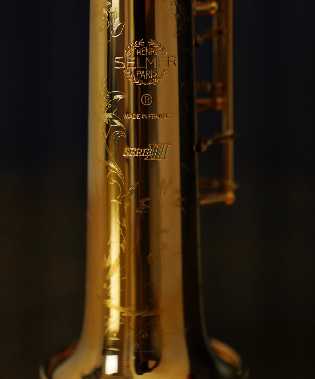 Selmer Paris Series III goudlak sopraansaxofoon