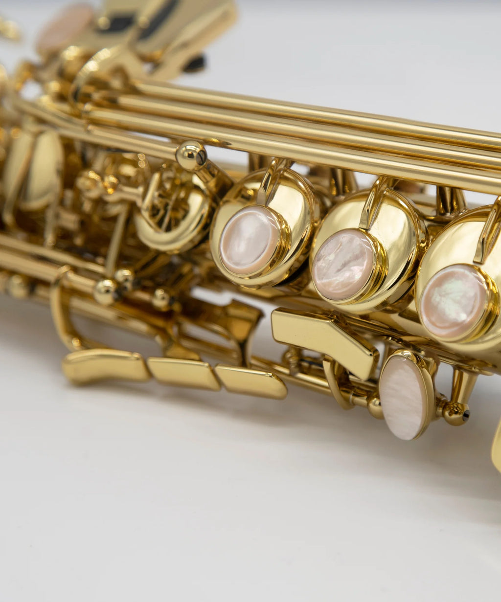 Selmer Paris Super Action 80 Series II goud gelakte sopraansaxofoon