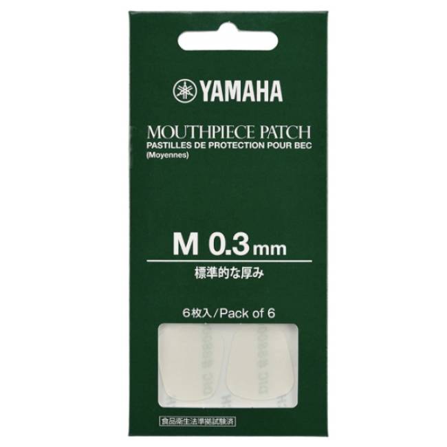 Yamaha MPPA3M3 mondstuk plakkers 6 stuks (0.3 mm)