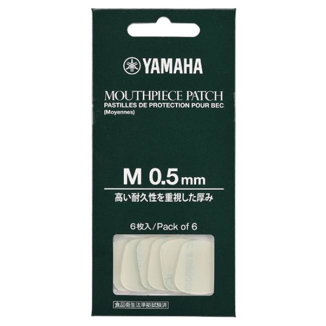 Yamaha MPPA3M5 mondstuk plakkers 6 stuks (0.5 mm)