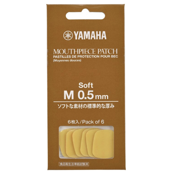 Yamaha MPPA3M5S mondstuk plakkers 6 stuks (0.5 mm)
