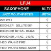 BG FLEX Jazz LFJ4 altsax rietbinder
