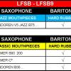 BG FLEX LFSB baritonsax rietbinder