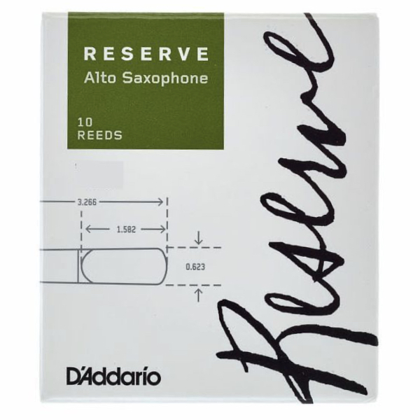 D'Addario Reserve altsax riet per 10 stuks
