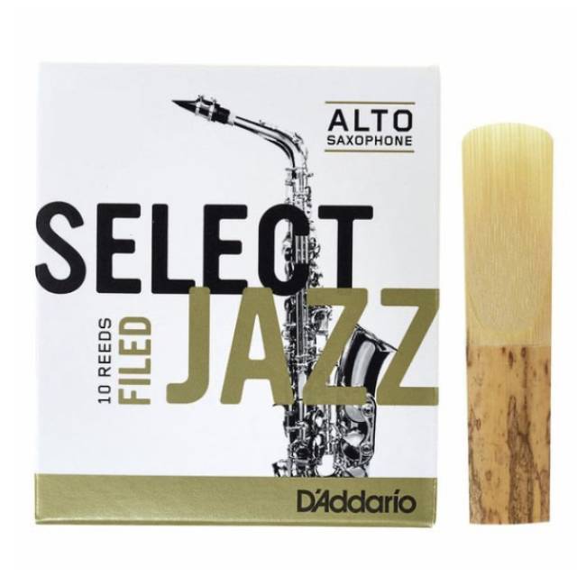 D'Addario Select Jazz filed altsax riet per stuk