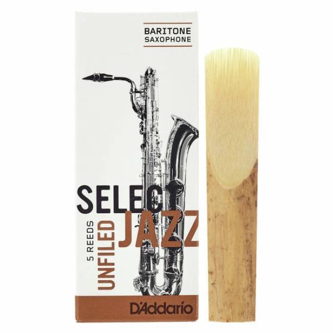 D'Addario Select Jazz unfiled baritonsax riet per stuk