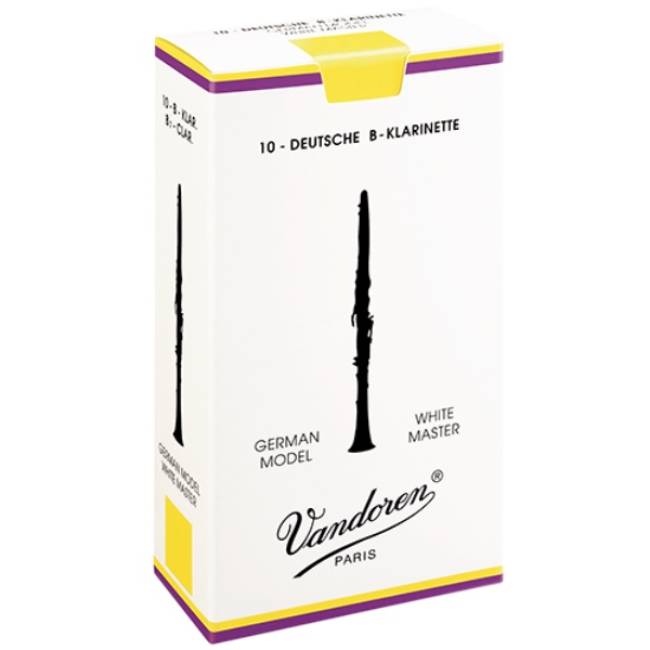 Vandoren White Master Traditional German Bb klarinet riet per 10 stuks